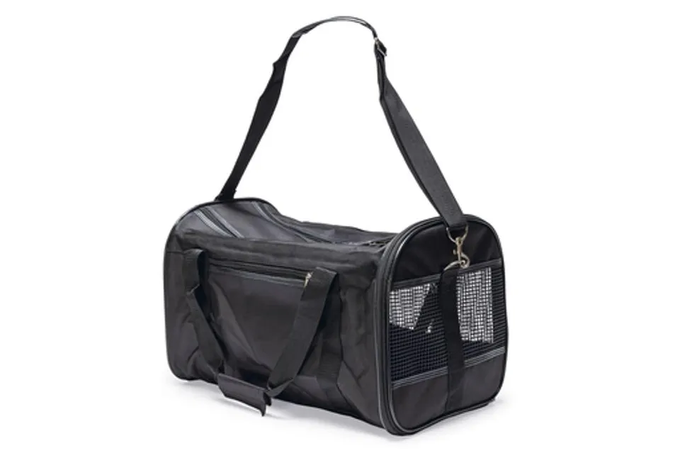 karlie-divina-sac-de-transport-pour-chien-et-chat-noir-50-x-28-x-30-cm image 1