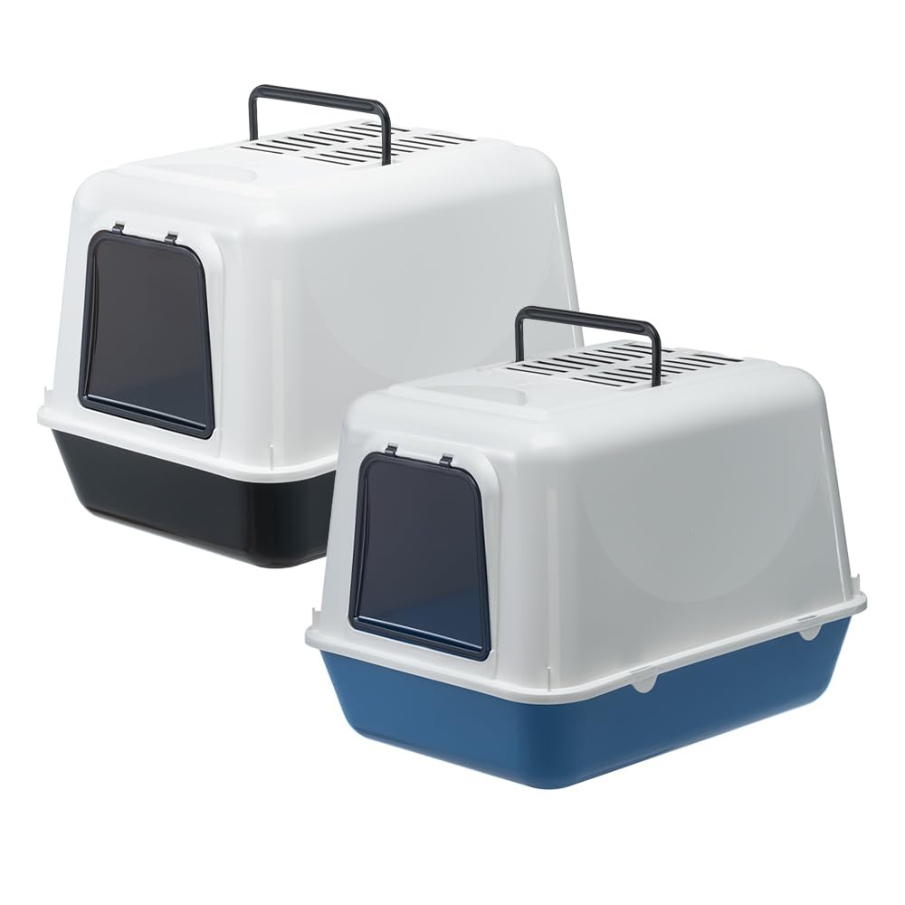 ferplast-clear-cat-20-maison-de-toilette-ferm-e-39-5-x-52-5-x-h-38-cm-avec-filtr image 1