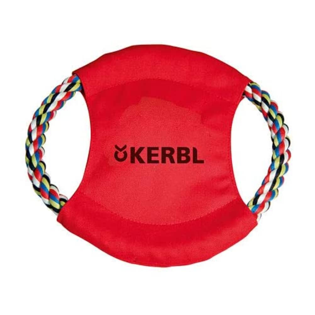kerbl-frisbee-chien-22-cm-coton-nylon-avec-couineur image 1