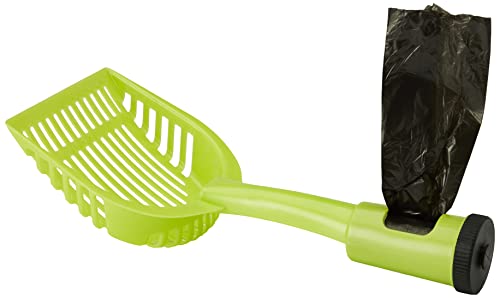 kerbl-pelle-pour-liti-re-avec-distributeur-de-sacs-28x12-5-cm-verte image 6