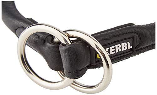kerbl-roma-collier-trangleur-chien-en-cuir-rond-noir-45-cm-x-8-mm image 8