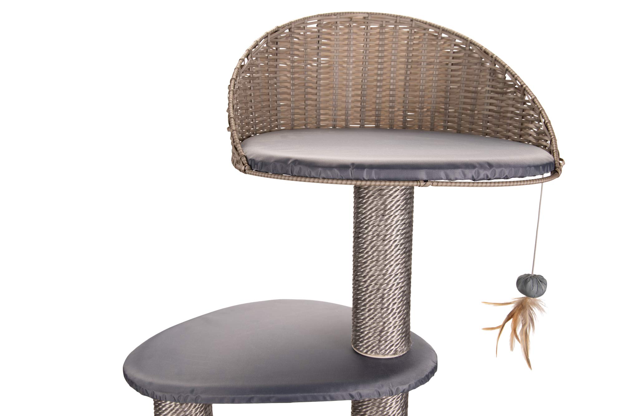 karlie-outdoor-arbre-chat-misty-arbre-chat-ext-rieur-77x57x160-cm-gris image 4