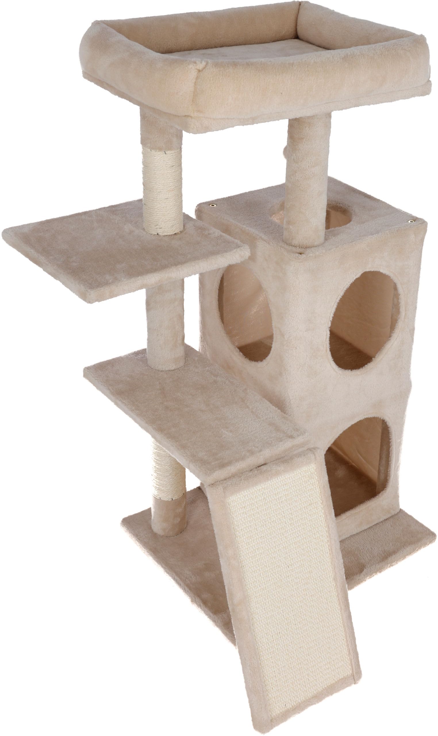 kerbl-pet-alessia-arbre-chat-beige-48-5x40x100-cm image 2