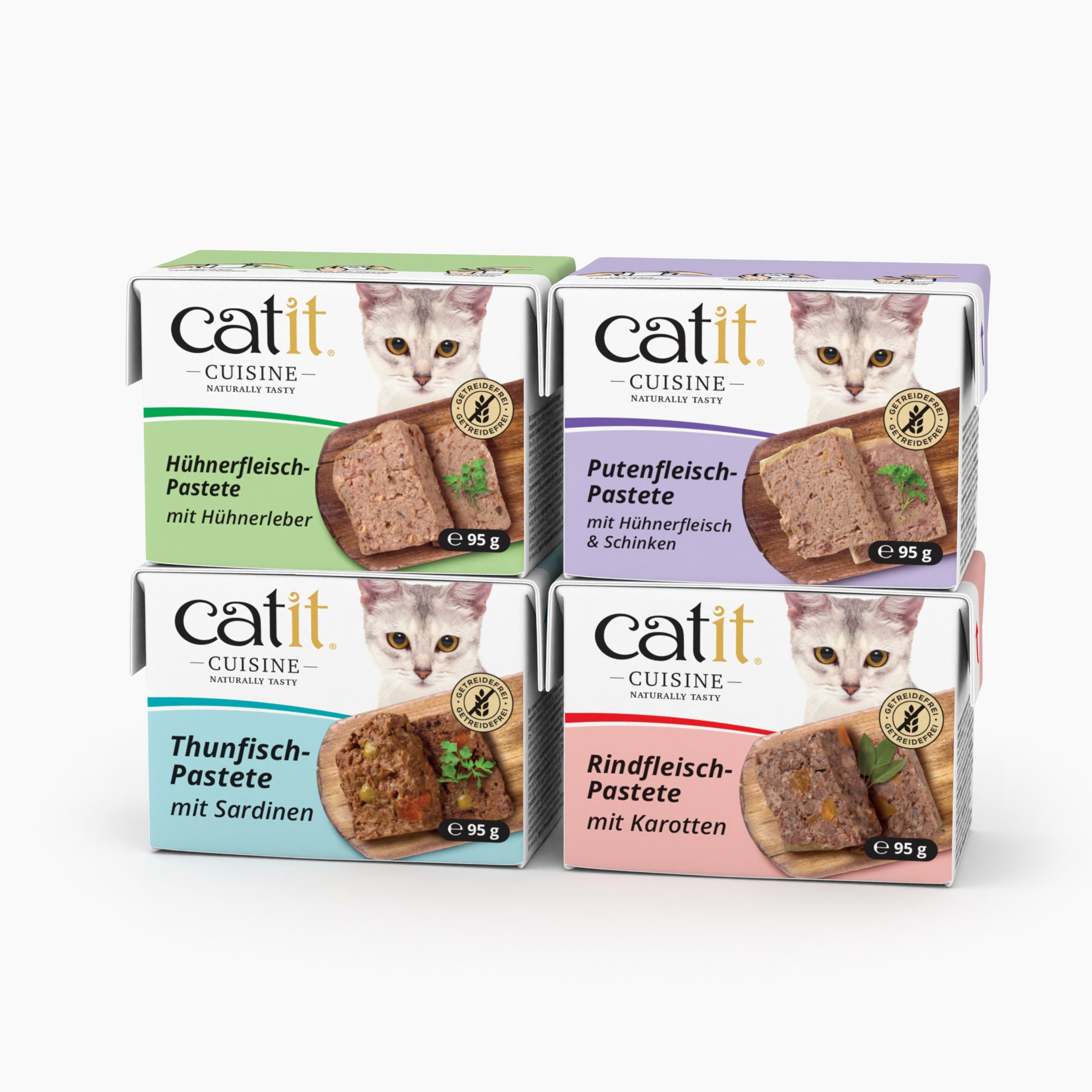 catit-cuisine-p-t-dinde-poulet-et-jambon-pour-chat-95-g-sans-c-r-ales image 3