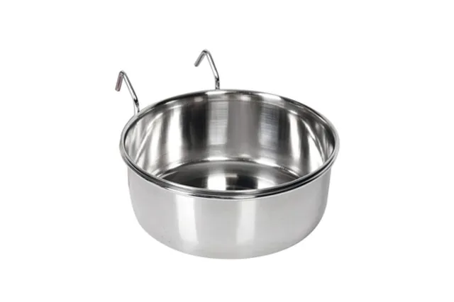 karlie-fegro-mangeoire-inox-pour-rongeur-avec-crochet-turquoise-bleu image 1