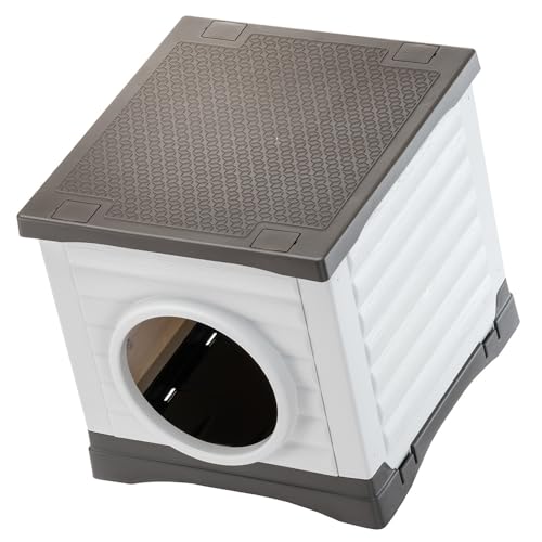 ferplast-petvilla-50-niche-d-ext-rieur-pour-chien-chat-et-lapin-38-5-x-43-x-h-38 image 8