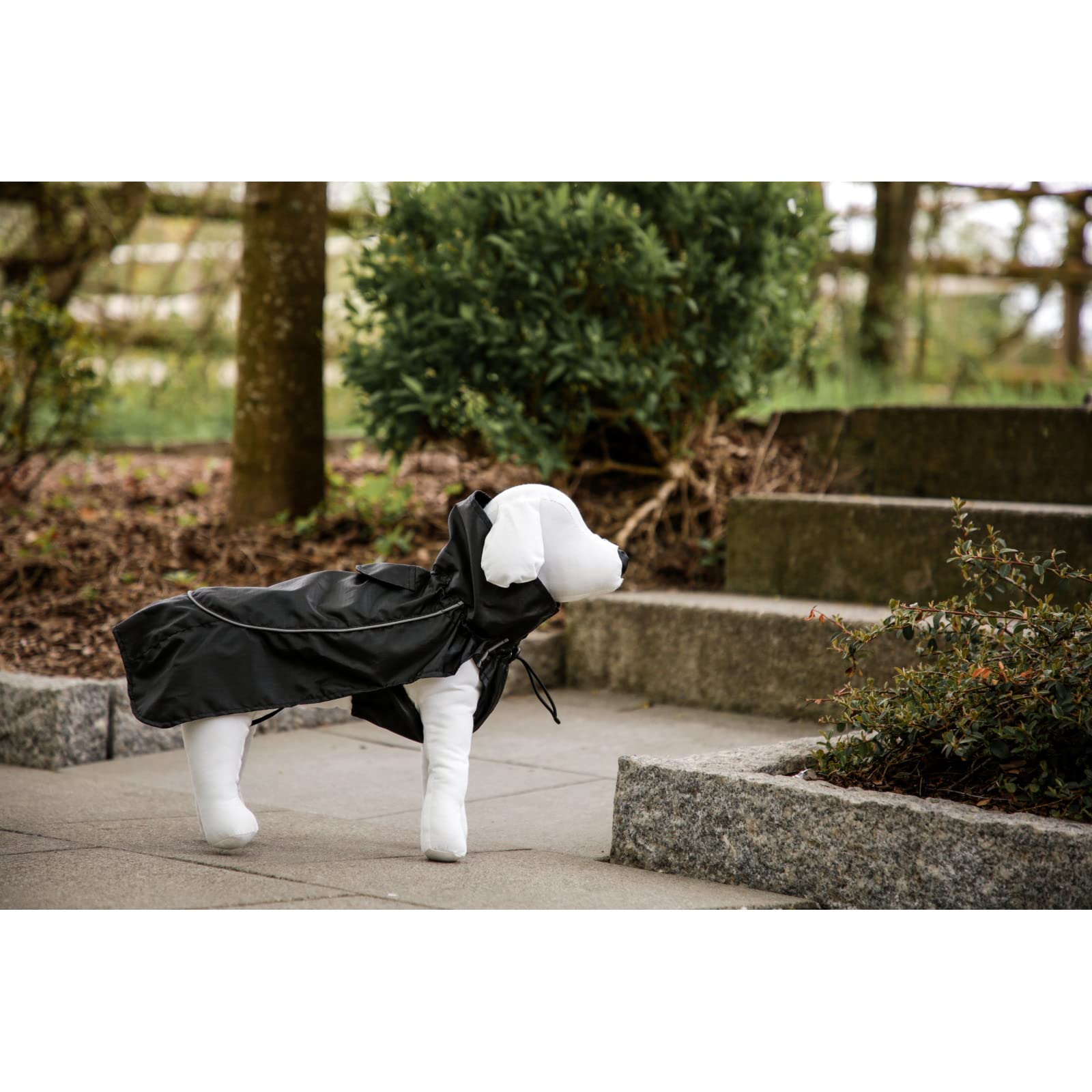 kerbl-forks-manteau-de-pluie-pour-chien-noir-taille-l-45-cm-imperm-able image 5