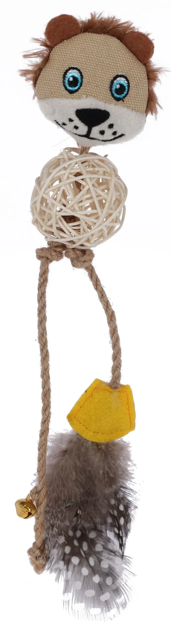 kerbl-pet-safari-lion-jouet-pour-chat-30-cm image 1