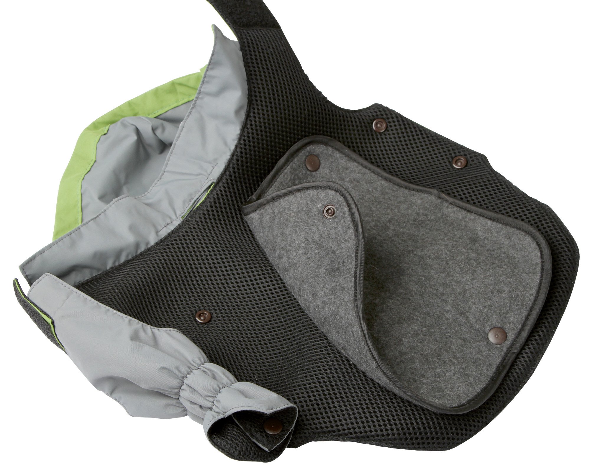 kerbl-vancouver-manteau-chien-vert-gris-45-cm-polyester image 2