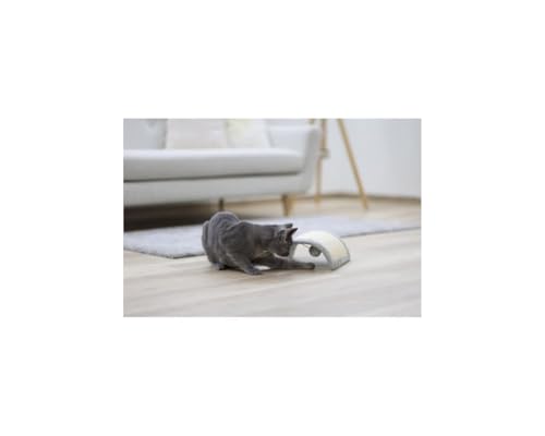kerbl-griffoir-half-moon-pour-chat-en-sisal-gris-26x22x11cm image 4