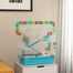 pawhut-cage-hamster-4-tages-double-tour-avec-tubes-roue-et-accessoires-bleu-clai image 2