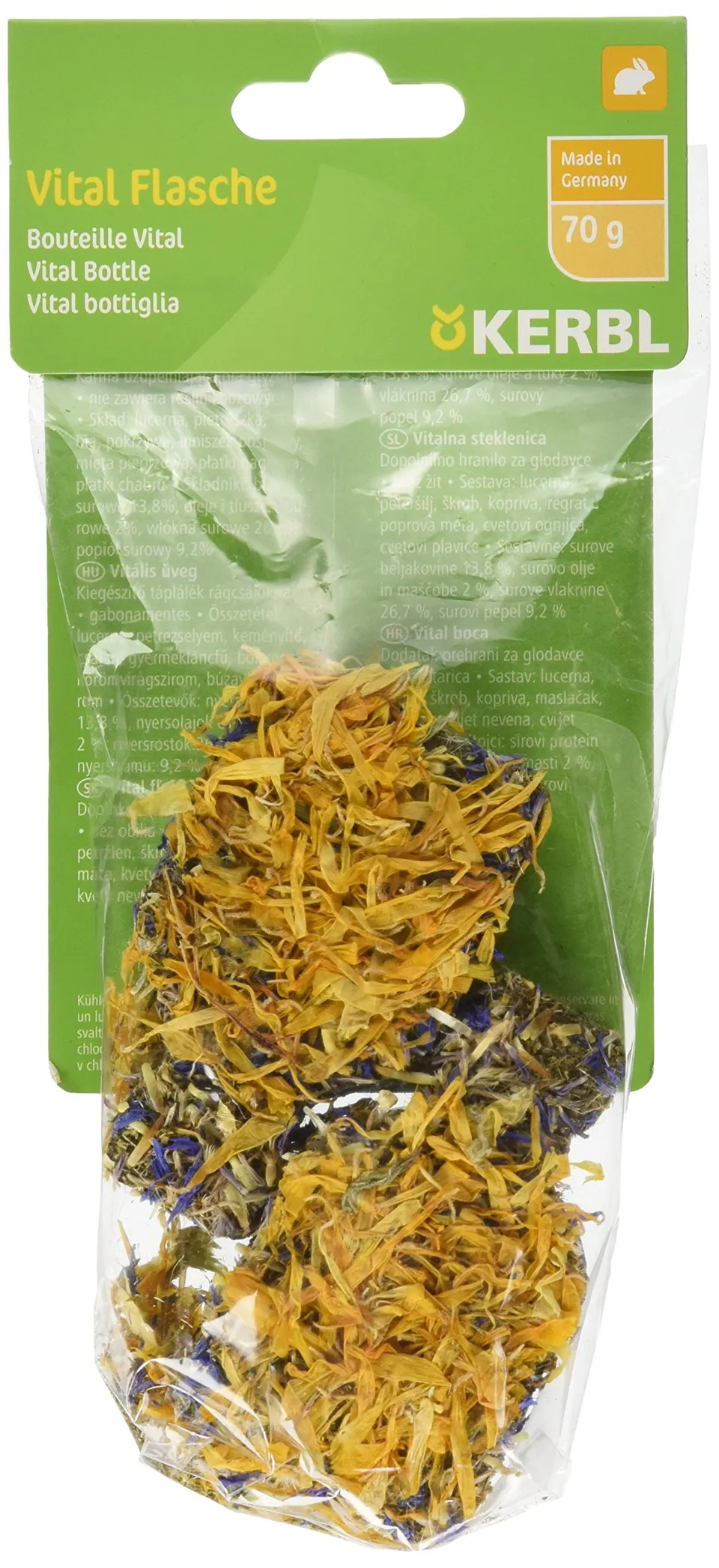 kerbl-pet-native-snacks-bouteille-vital-7-x-4-x-2-cm-70-g-lot-de-2 image 1