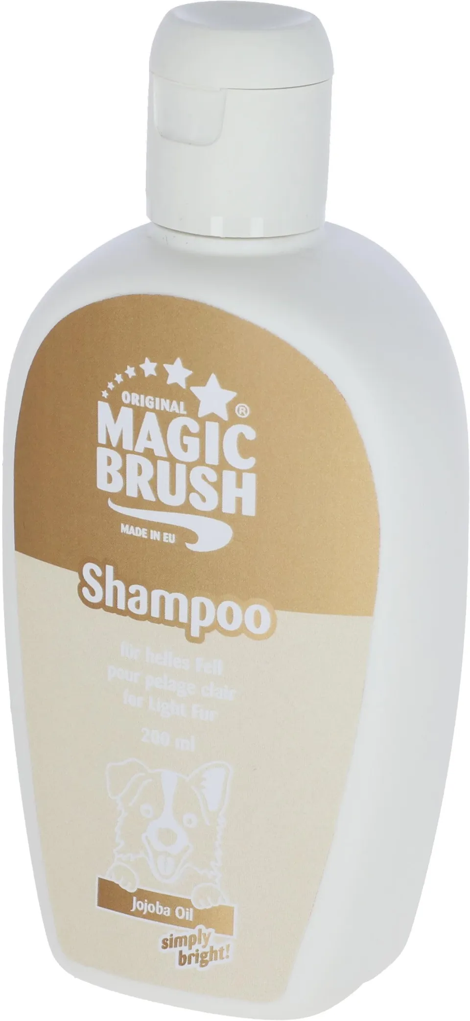 kerbl-magicbrush-shampooing-pour-chien-fourrure-claire-200-ml-vanille image 1