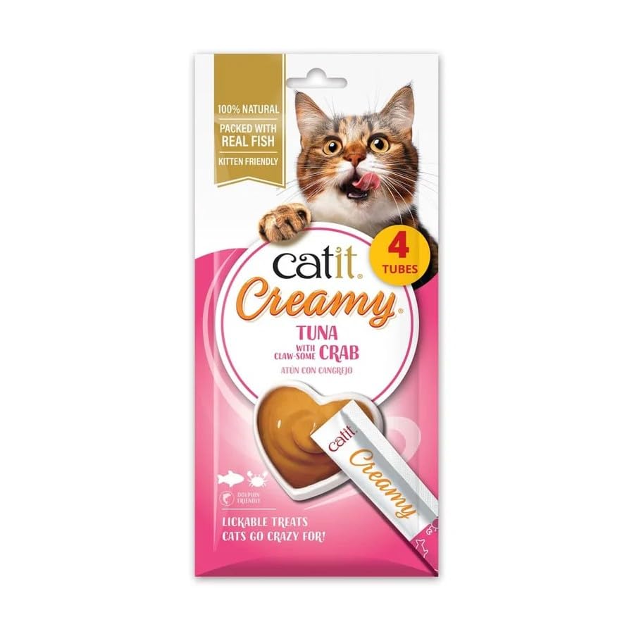 catit-creamy-snacks-cr-meux-thon-et-crabe-4-tubes-x-10-g image 4