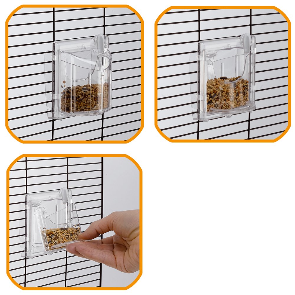 ferplast-brava-1-mangeoire-rotative-pour-cage-oiseaux-plastique-8-5x9-5x6-8-cm image 2