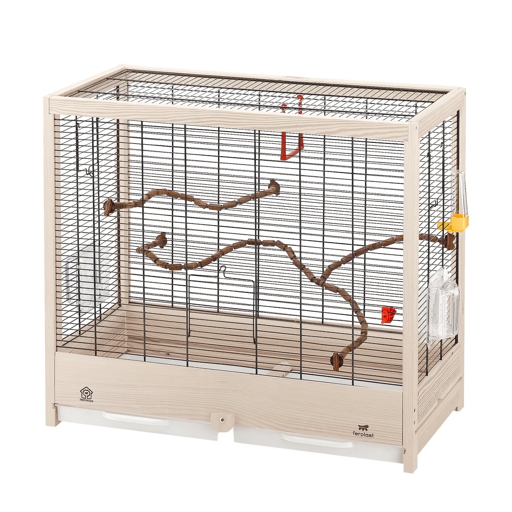 ferplast-giulietta-5-cage-oiseaux-bois-fsc-pour-canaris-et-perruches image 1