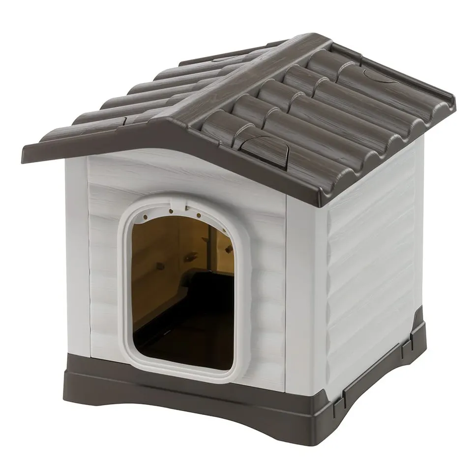 ferplast-dogvilla-50-niche-chien-ext-rieur-plastique-43-x-48-x-h-44-cm image 1