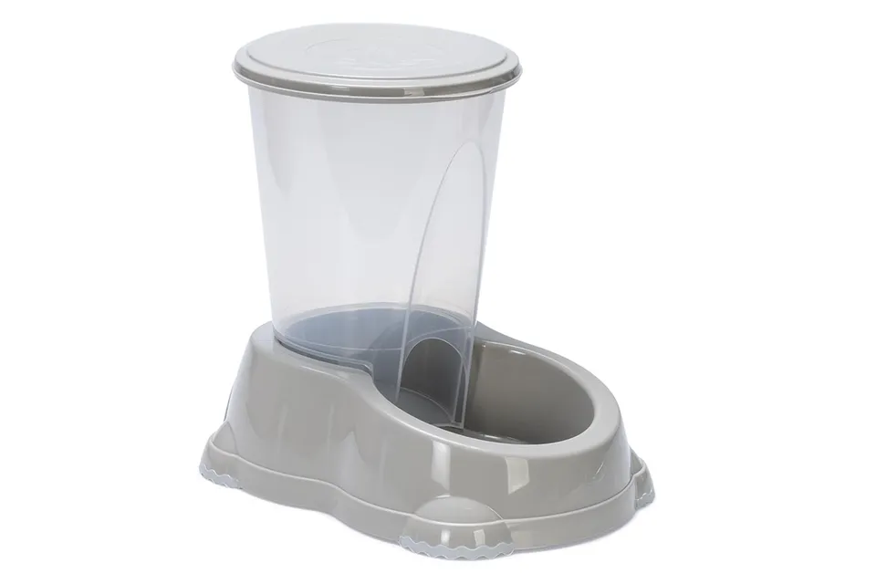 karlie-storm-distributeur-de-nourriture-gris-1-5-l-pour-chien-et-chat image 1