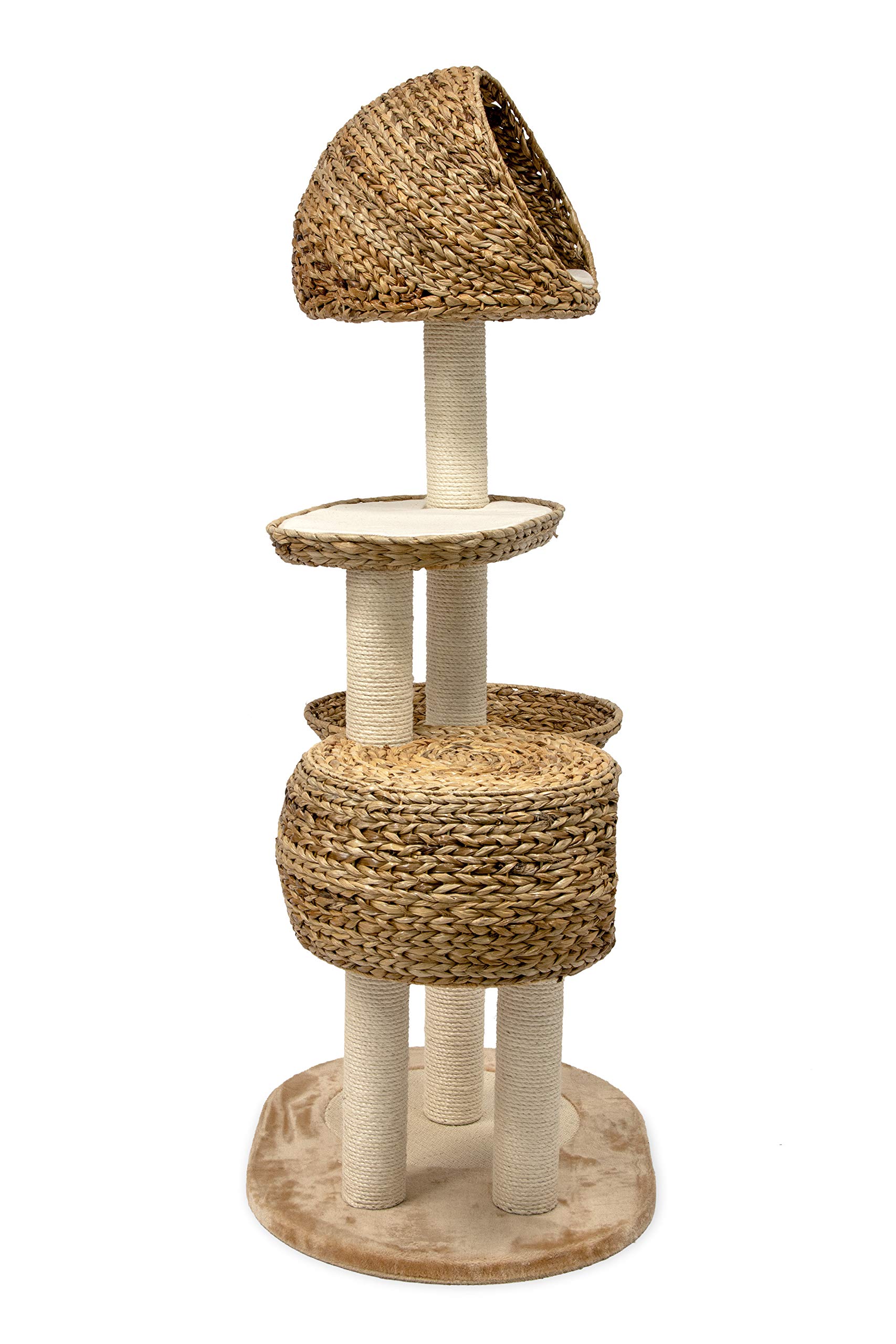 karlie-flamingo-banana-leaf-iii-arbre-chat-beige-103-x-58-x-158-cm image 3