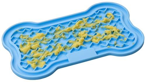 kerbl-pet-tapis-l-cher-pour-chiens-et-chats-22-x-13-cm-silicone-bleu-antid-rapan image 8