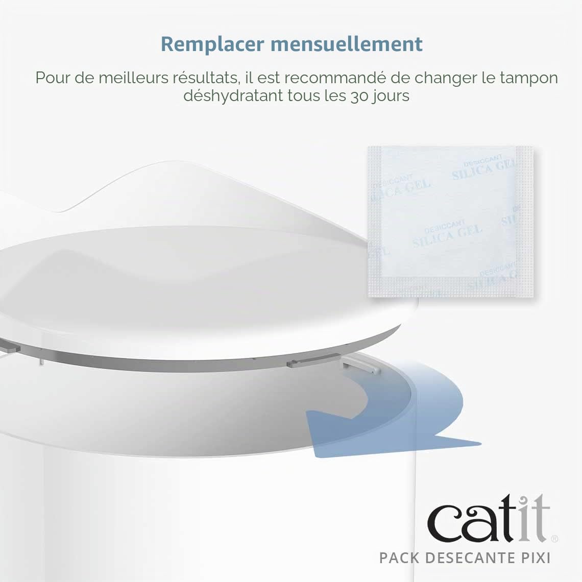 catit-pixi-smart-feeder-lot-de-3-tampons-d-shydratants-blanc image 5