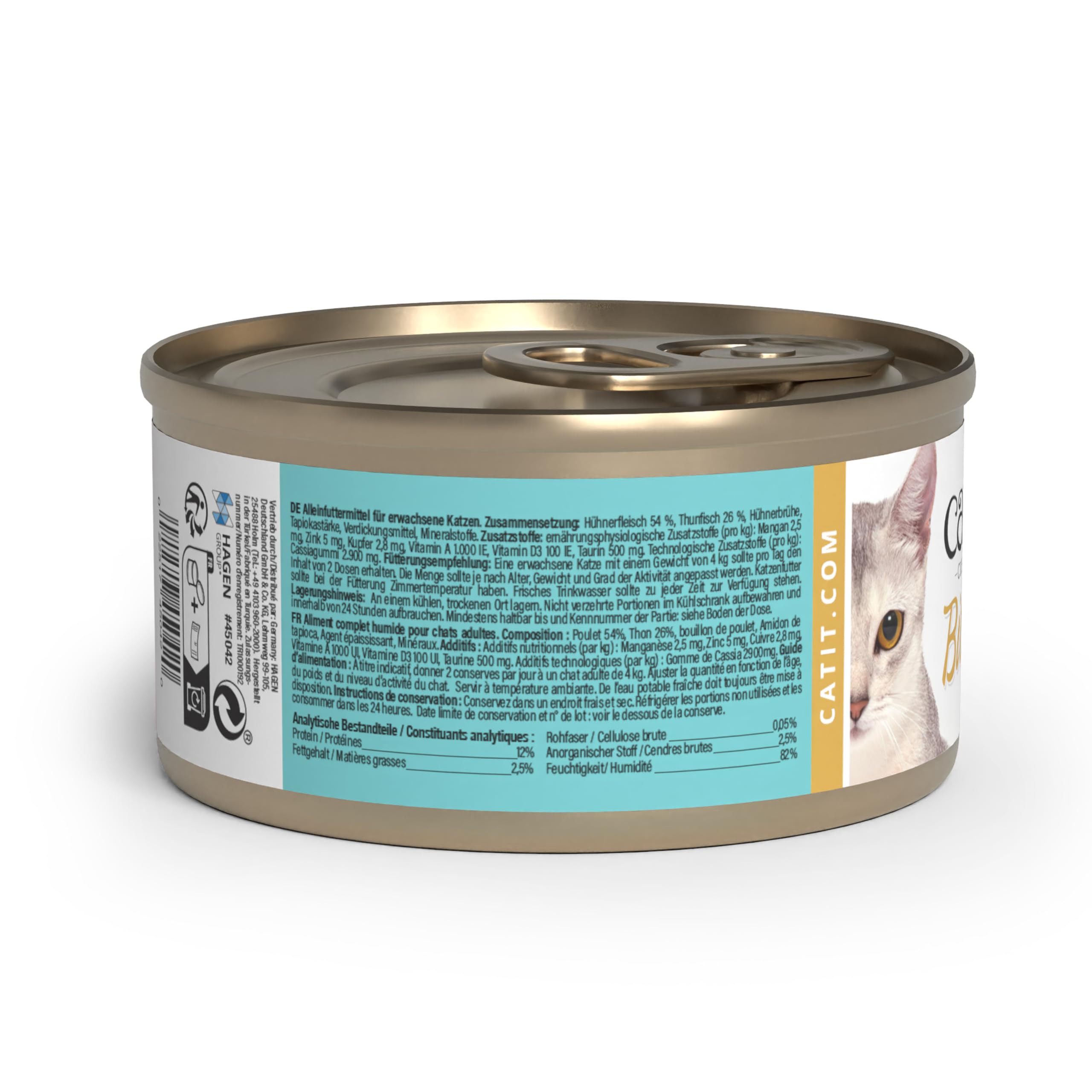 catit-cuisine-thon-en-sauce-75g-p-t-e-chat-sans-c-r-ales image 2