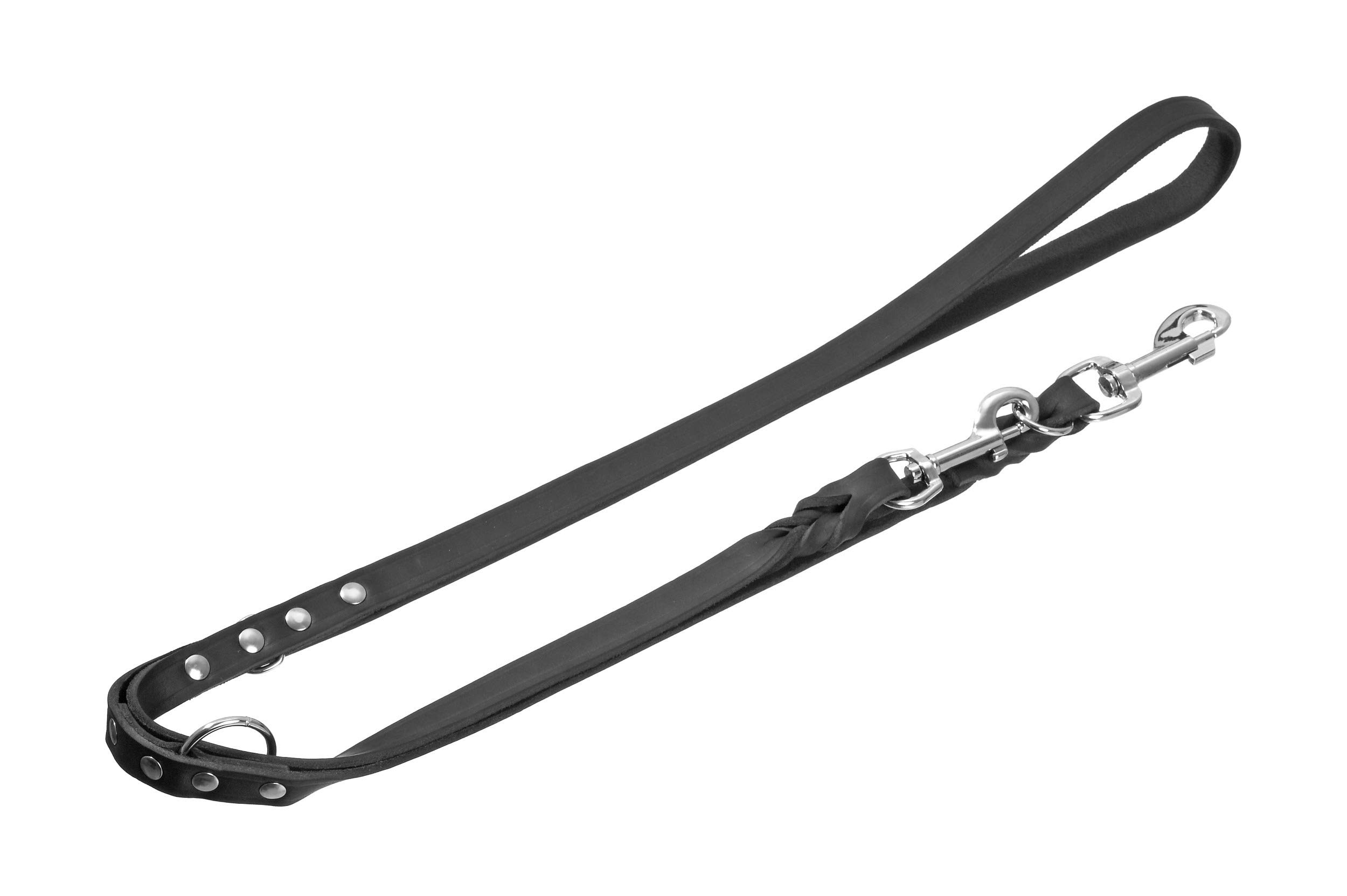karlie-rondo-laisse-avec-rivets-en-cuir-plein-fabrication-allemagne image 6