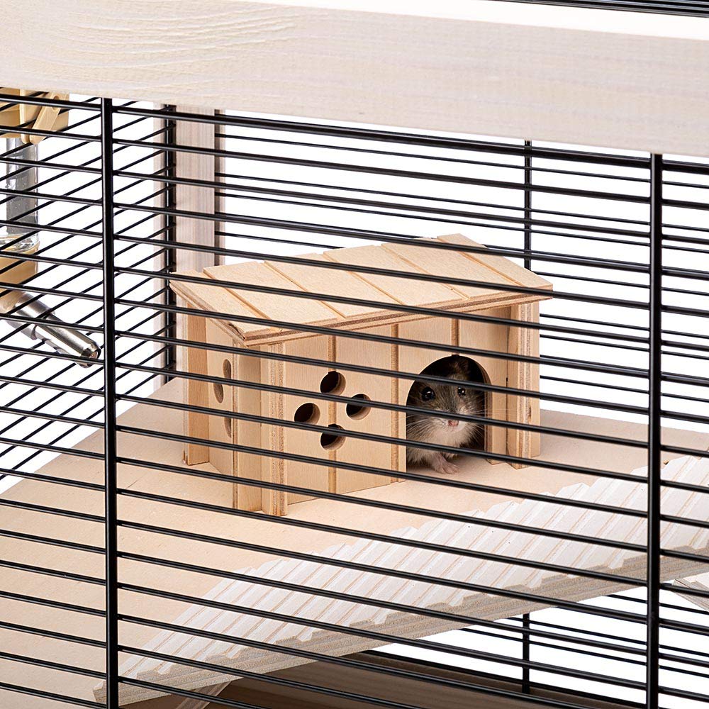 ferplast-hamsterville-cage-en-bois-fsc-60x34x49-cm-multi-niveaux-avec-accessoire image 4