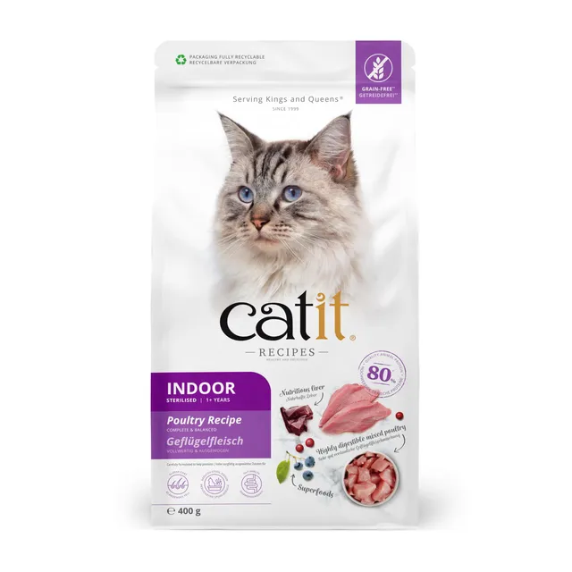 catit-recettes-croquettes-volaille-pour-chat-st-rilis-400-g image 1