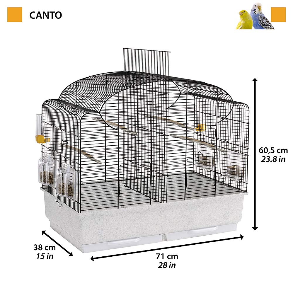 ferplast-canto-cage-pour-canaris-et-oiseaux-exotiques-de-reproduction-avec-s-par image 2
