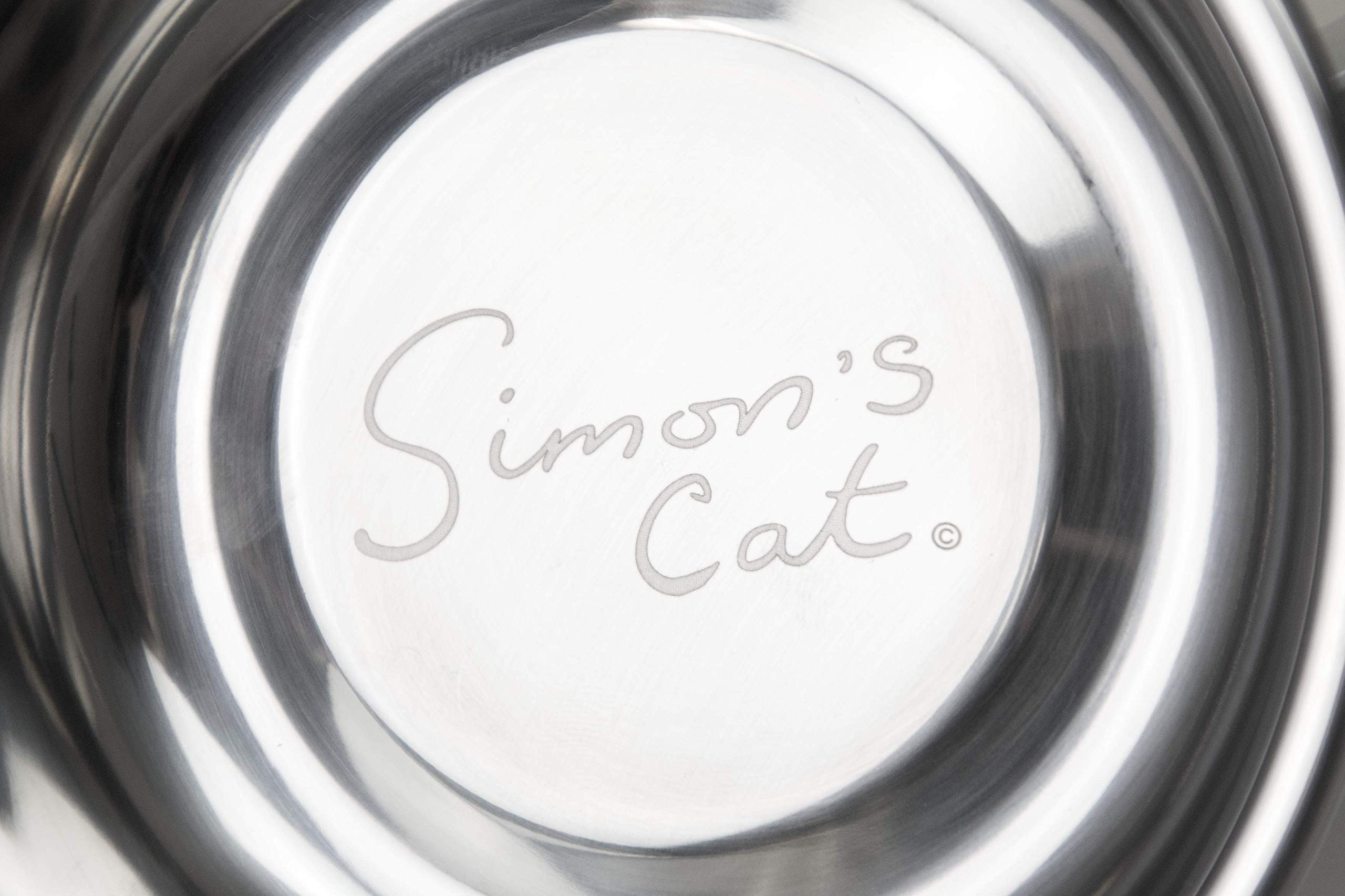 karlie-simon-s-cat-gamelle-chat-m-lamine-inox-14x14x4-5-cm-160-ml image 4