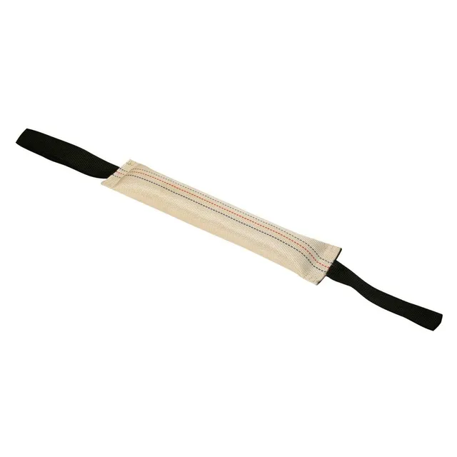 kerbl-boudin-de-mordant-pour-chien-31-cm-beige-noir-flottant image 1