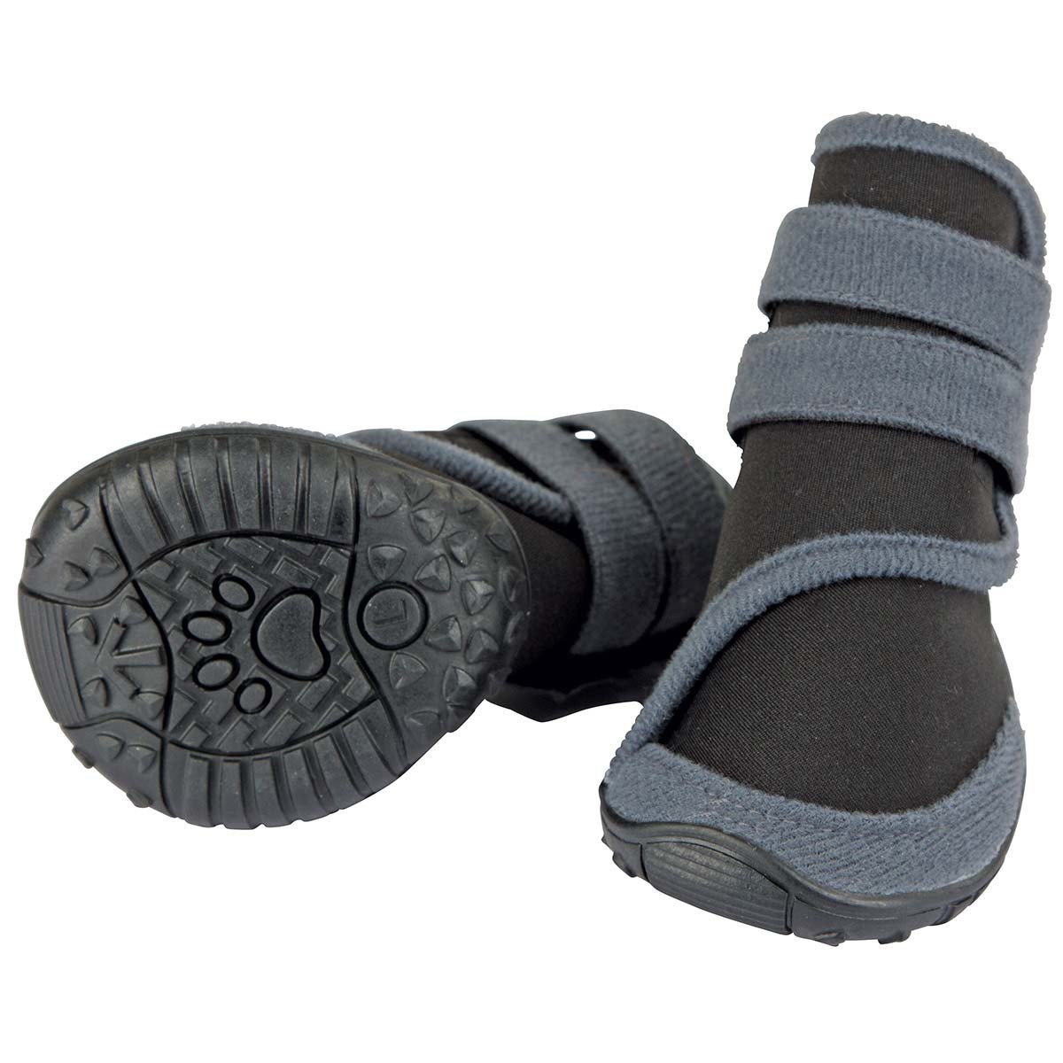 kerbl-active-protection-des-pattes-pour-chien-gris-noir-taille-xl-lot-de-2-botti image 1