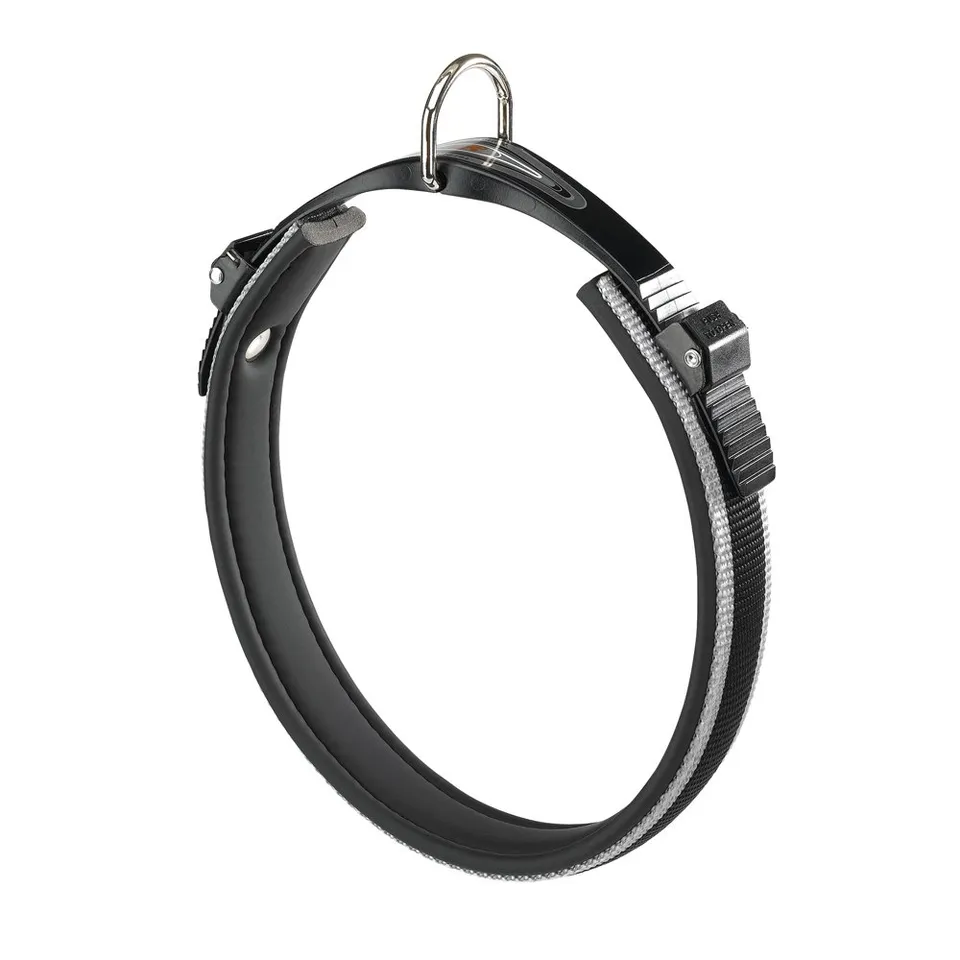 ferplast-ergocomfort-c15-33-collier-pour-chien-gris-1-5-cm-x-25-33-cm image 1