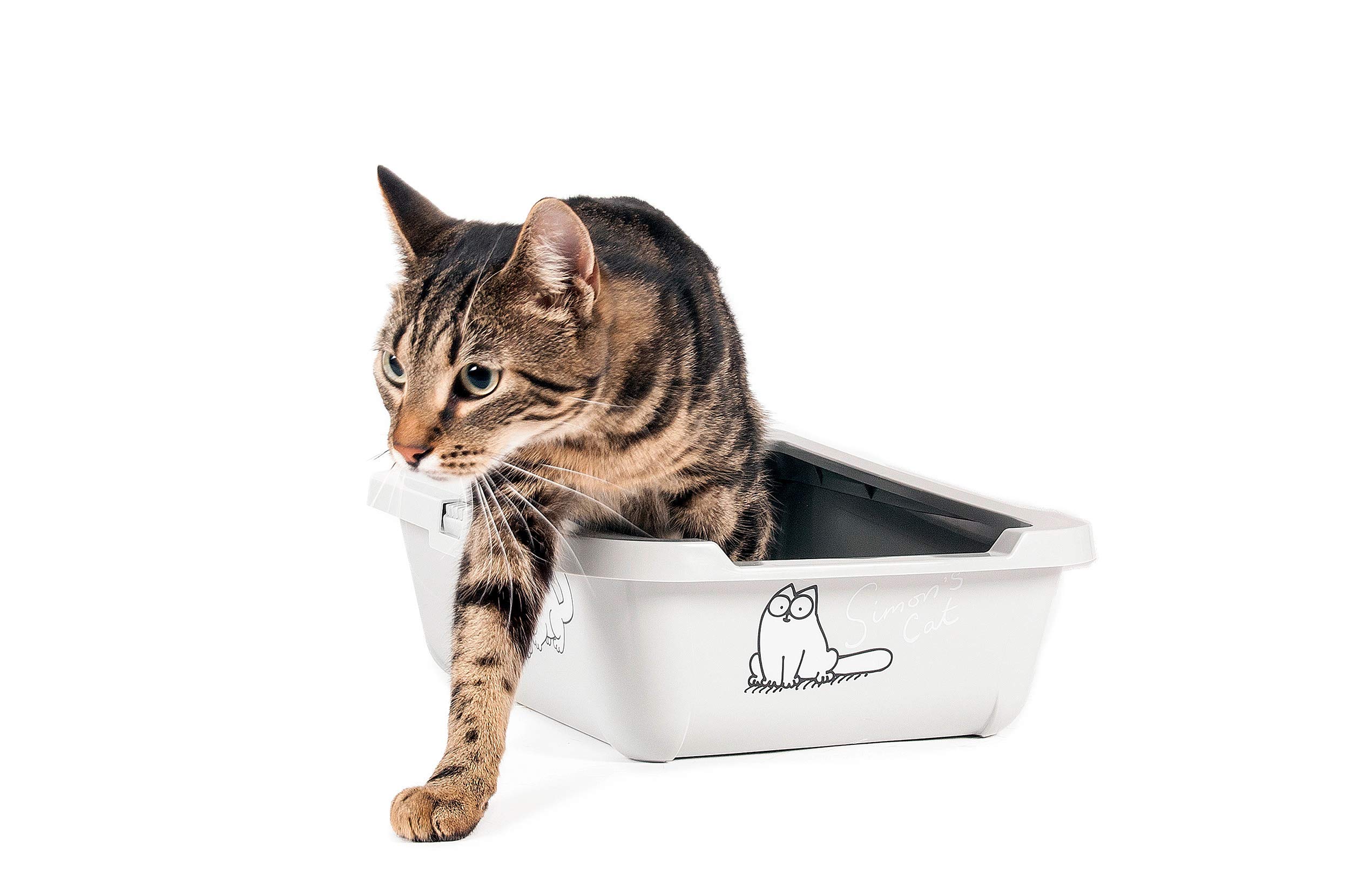 karlie-simon-s-cat-flamingo-bac-liti-re-pour-chat-42-x-32-x-16-cm-gris image 5