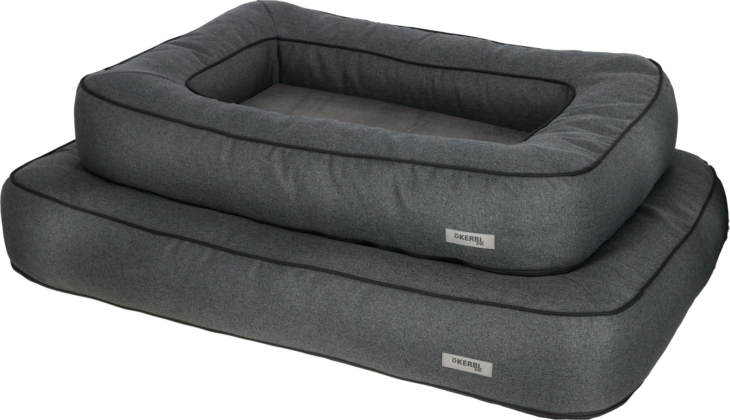 kerbl-pet-platin-ortho-lit-orthop-dique-pour-chien-gris-117-x-80-x-18-cm-matelas image 5