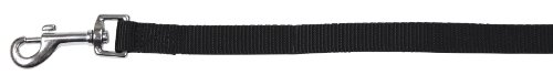 kerbl-miami-laisse-pour-chien-nylon-poign-e-souple-noire-100-cm-x-20-mm image 2