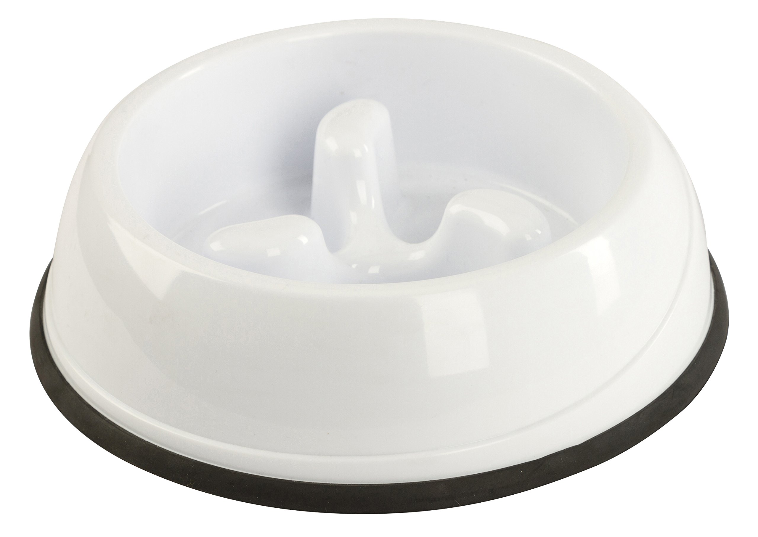 kerbl-2207716-anti-dribble-cuelle-en-plastique-blanc-1-l-pour-chat image 1