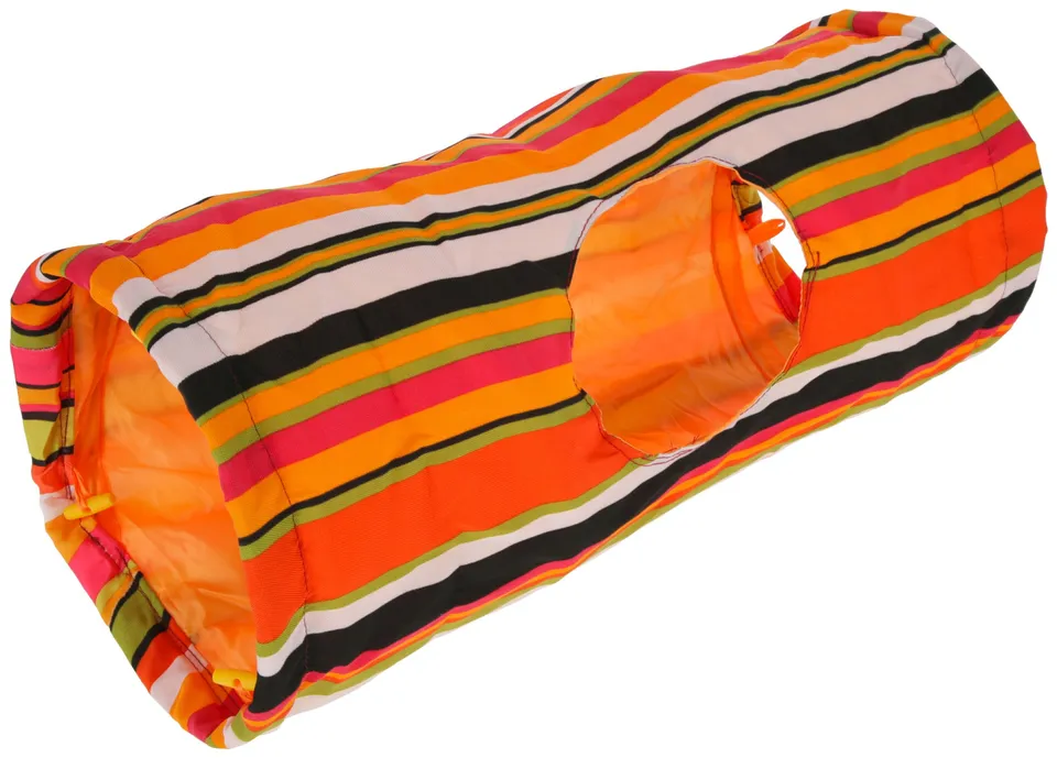 kerbl-tunnel-de-jeu-bruissant-nylon-orange-60-cm-25-cm image 1