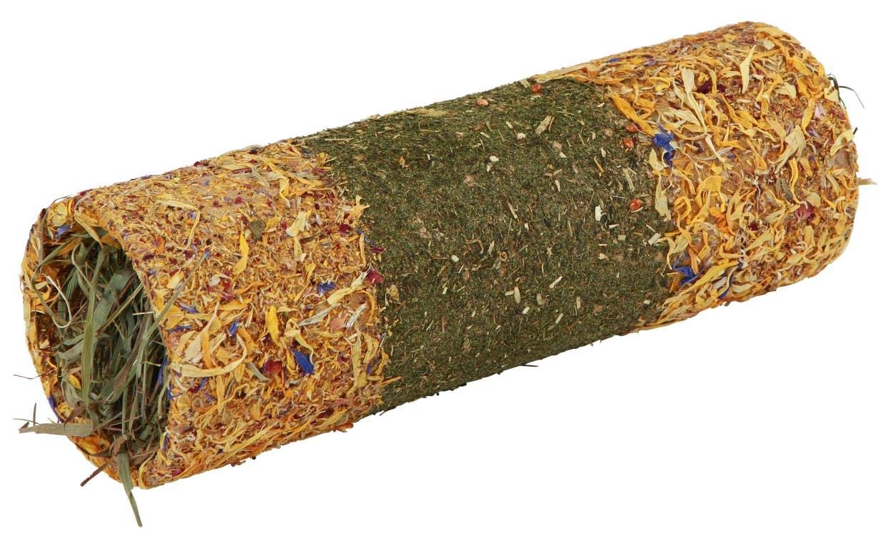 kerbl-pet-tunnel-d-herbes-s-19-x-7-cm-100-g-foin-et-herbes image 1