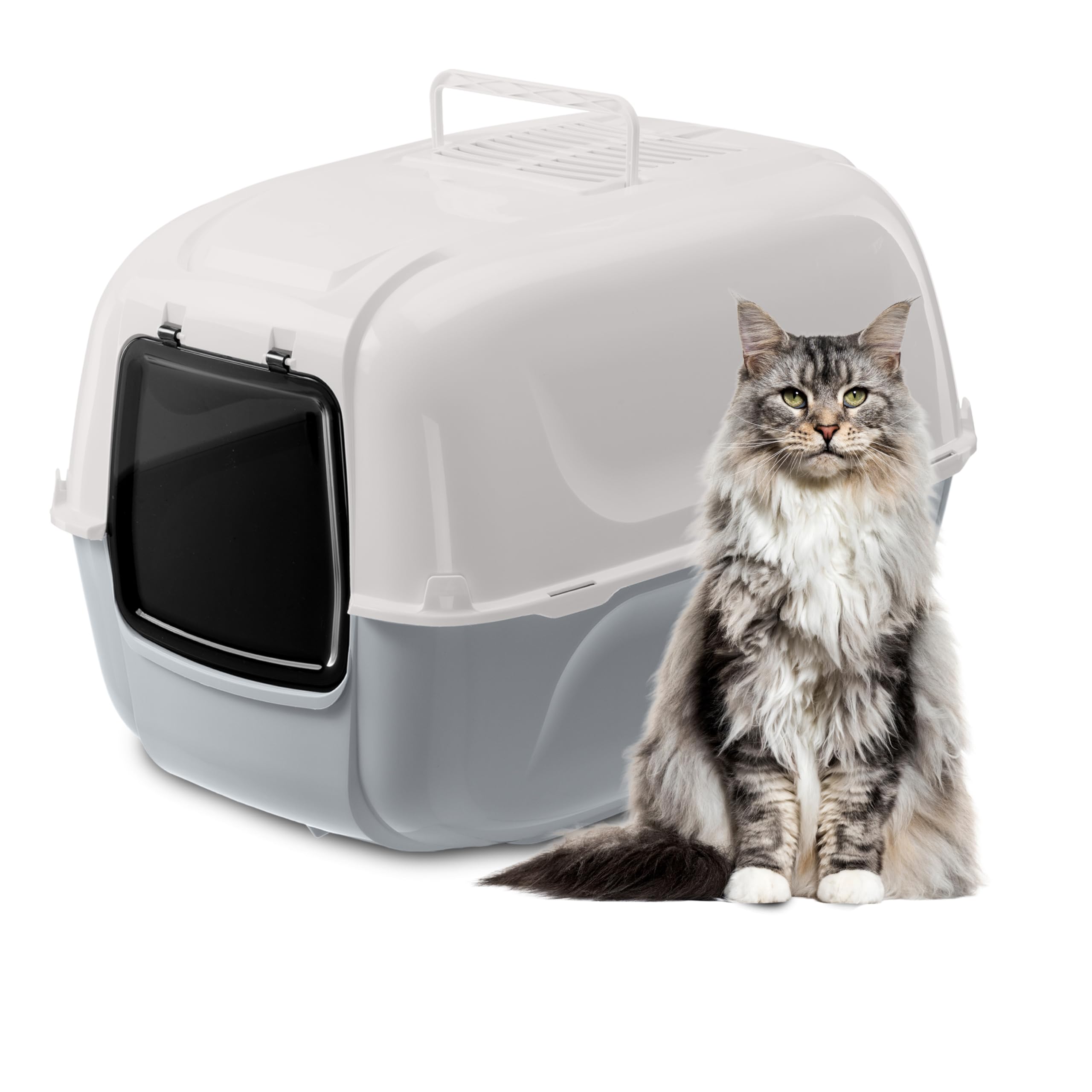 ferplast-prima-decor-maison-de-toilette-pour-chat-rose-39-5-x-52-5-x-38-cm-avec- image 7