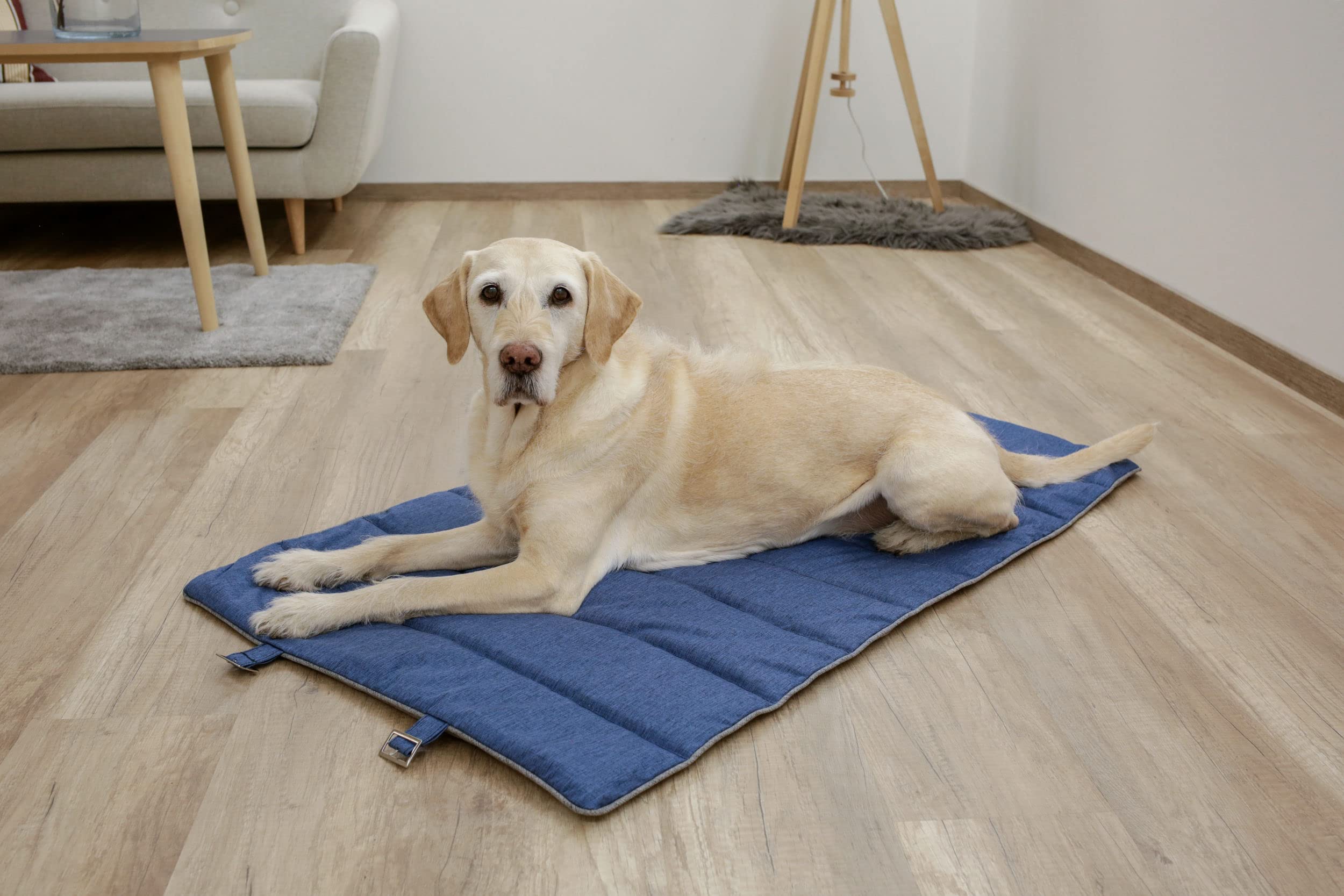 kerbl-pet-tapis-de-voyage-marie-gris-bleu-112-x-67-cm image 2
