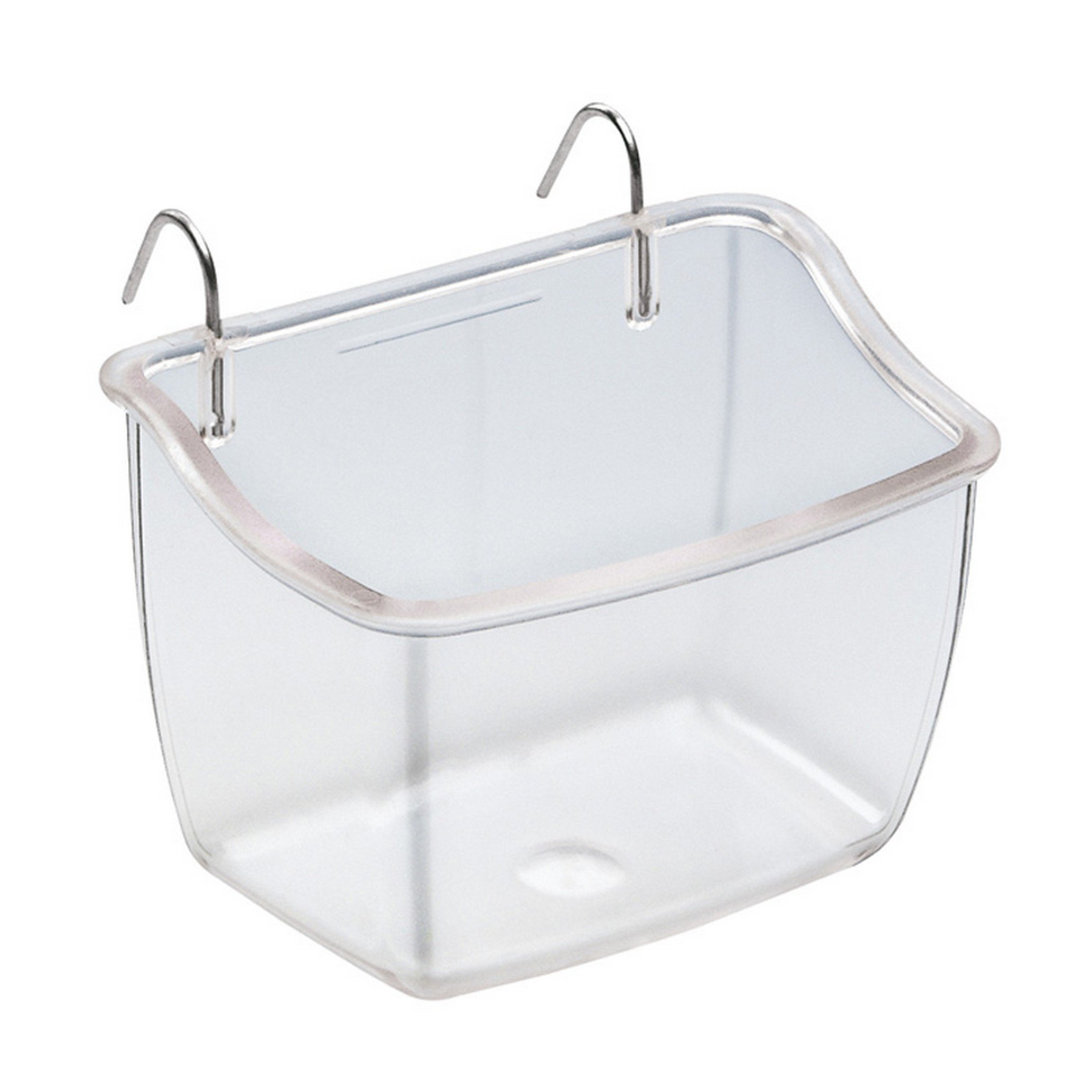 ferplast-mangeoire-pour-oiseaux-fpi-4512-plat-d-alimentation-transparent-9-5-x-7 image 1
