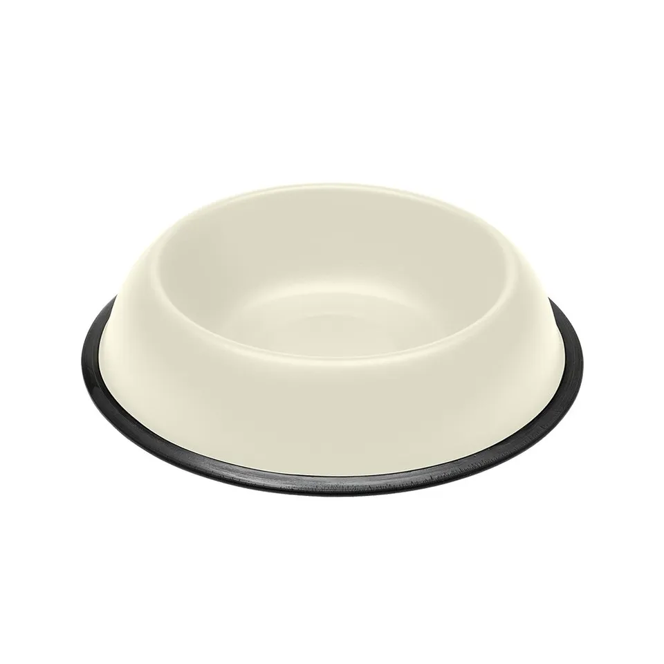 ferplast-mira-kc-70-cuelle-chien-chat-m-tal-blanc-bol-acier-inoxydable image 1