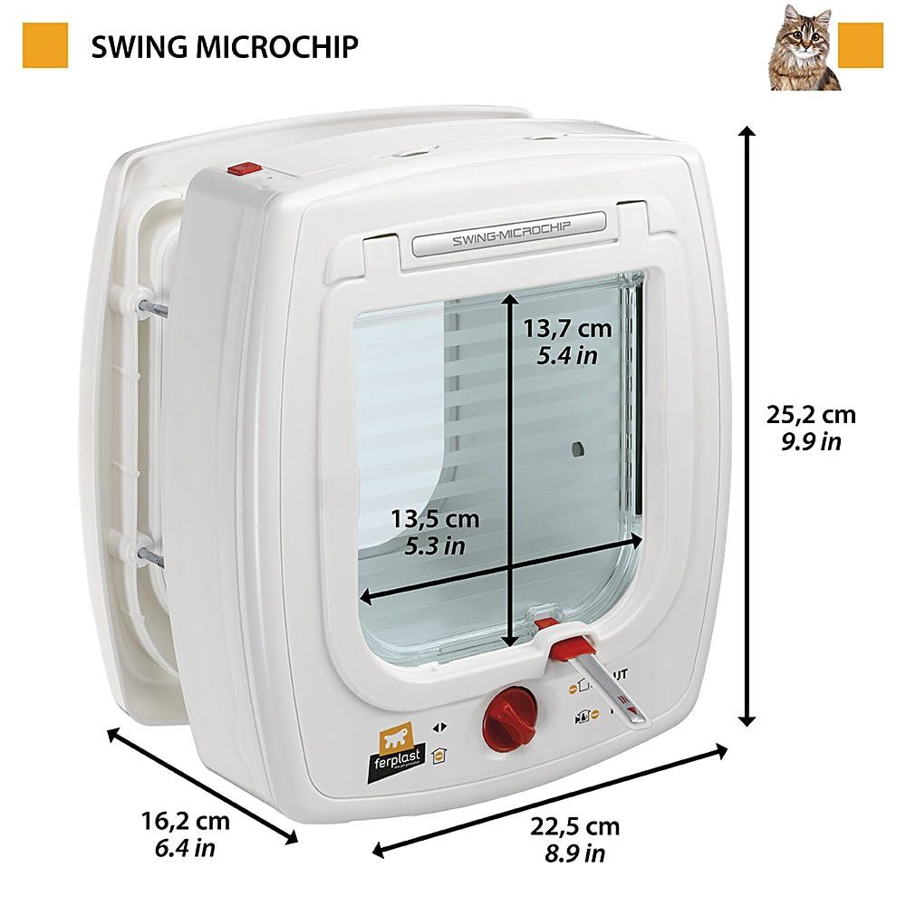 ferplast-swing-microchip-chati-re-puce-lectronique-4-voies-blanche image 2