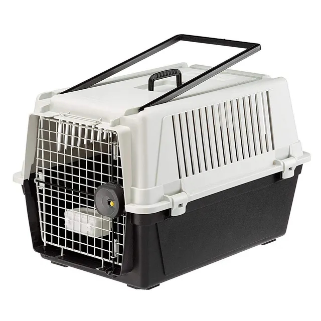 ferplast-atlas-40-caisse-de-transport-chien-moyen-49x68xh45-5-cm-gris image 1