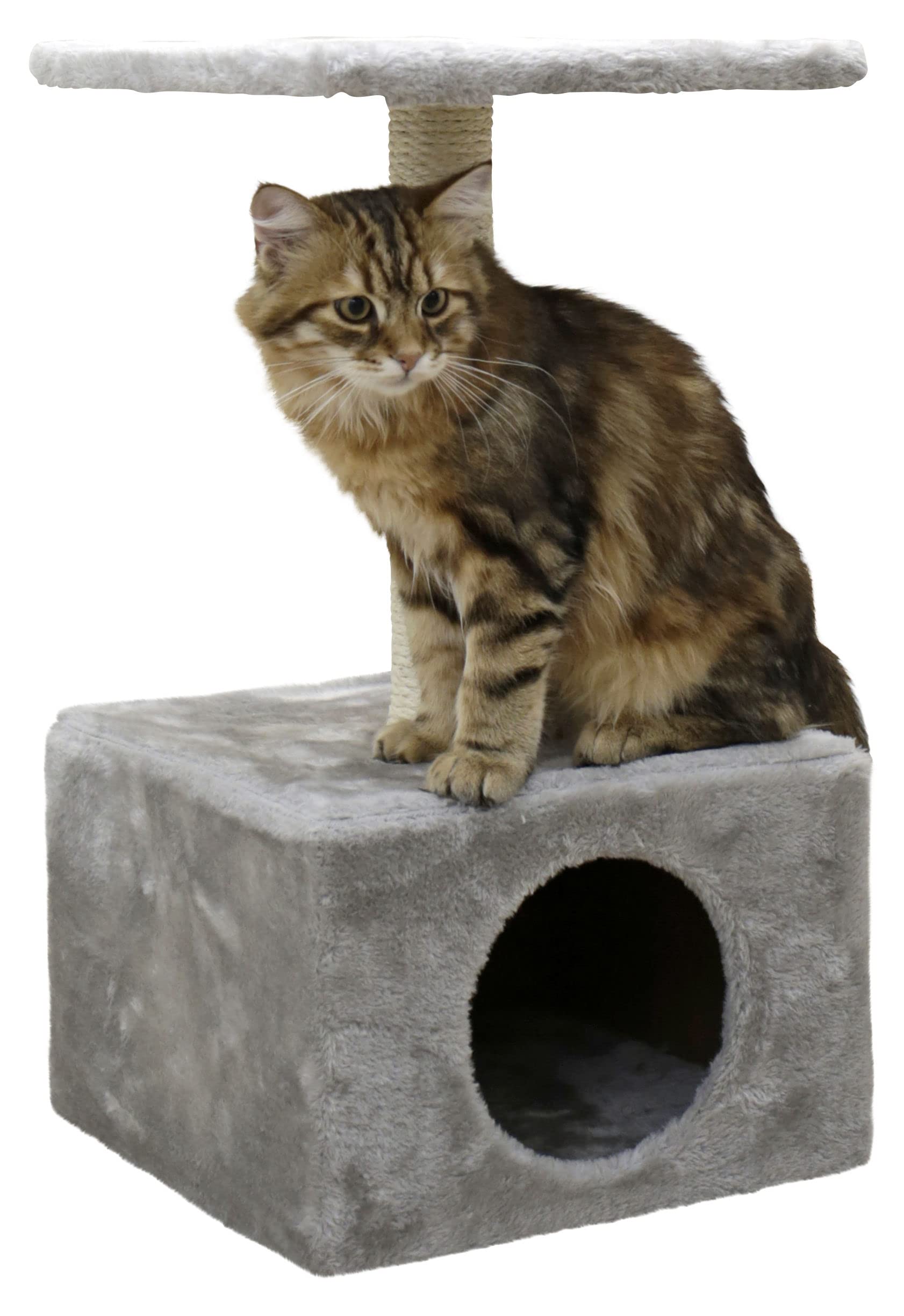 kerbl-pet-arbre-chat-amethyst-gris-57-cm image 1