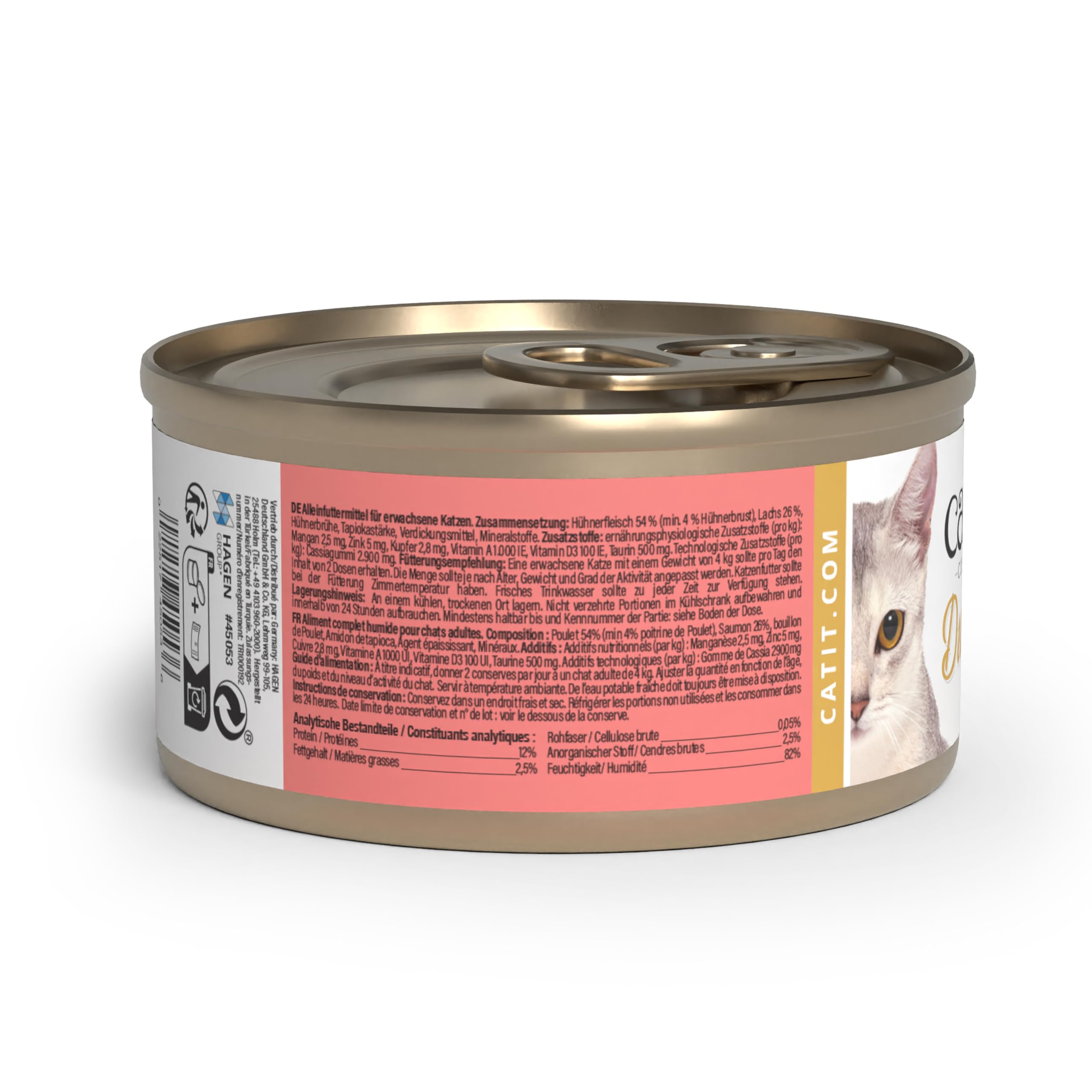 catit-cuisine-duet-saumon-garni-poitrine-de-poulet-en-sauce-75-g-nourriture-humi image 2