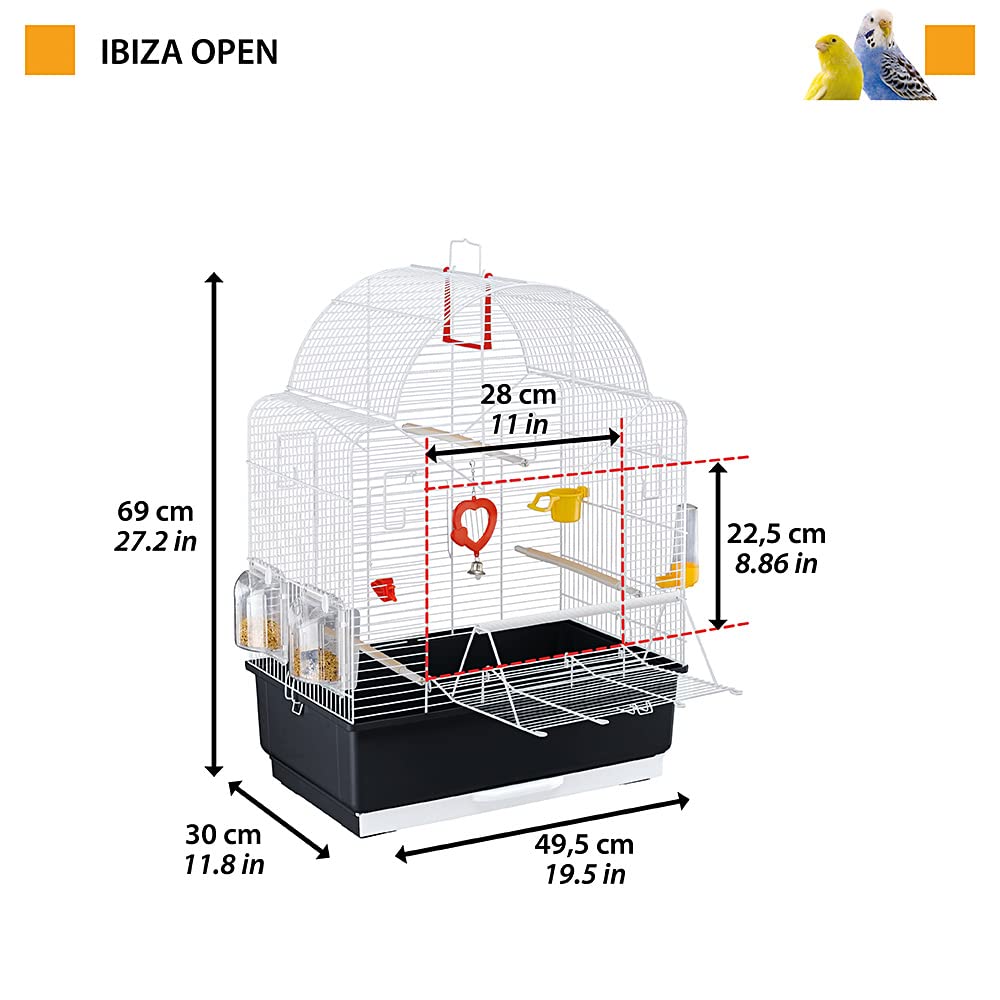 ferplast-ibiza-open-cage-oiseaux-49-5-x-30-x-h-69-cm image 2