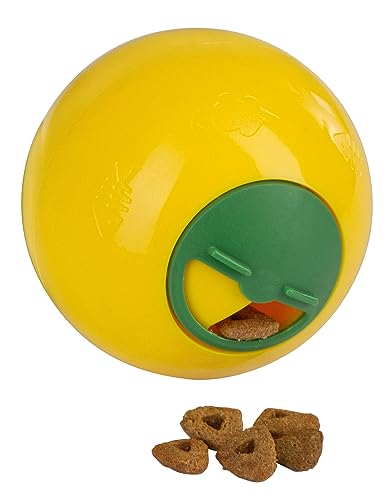 kerbl-balle-snack-pour-chats-7-5-cm-jaune-jouet-distributeur-de-friandises image 6